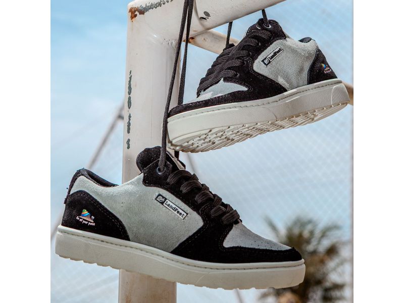 Tênis Skate Crossfit Casual Cano Baixo Lifestyle Trace Preto