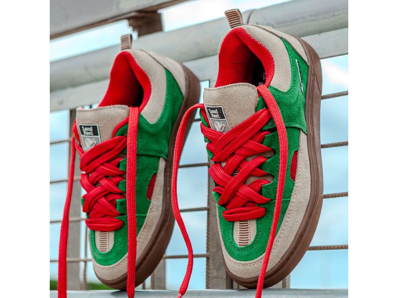 Tênis Skate Crossfit Casual Cano Baixo Lifestyle Vortex Verde