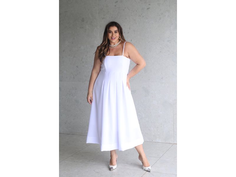 Vestido Melissa Off White