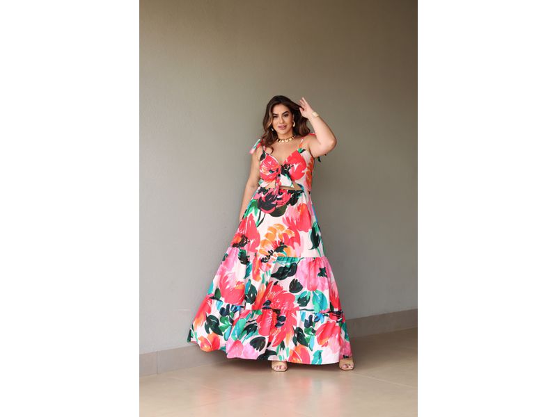 Vestido Renata Flower