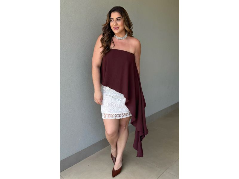 Blusa Stella Coffee