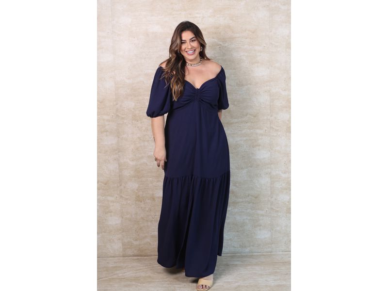 Vestido Sofia Basic Marine