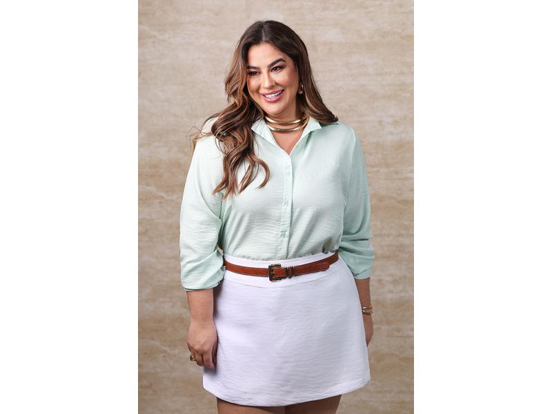 Camisa Cléo Green