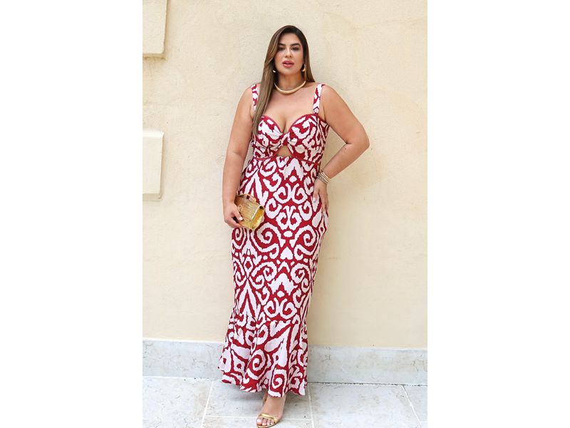 Vestido Betânia Wine