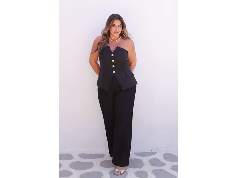 Top Corset Nick Black