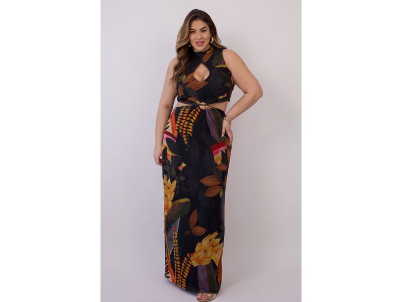 Vestido Carol Atlântica