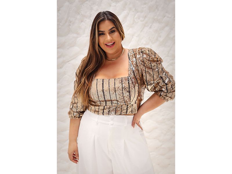 Blusa Bianca Glow