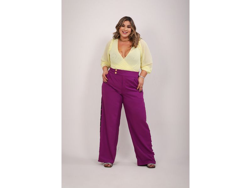 Blusa Tule Cris Yellow