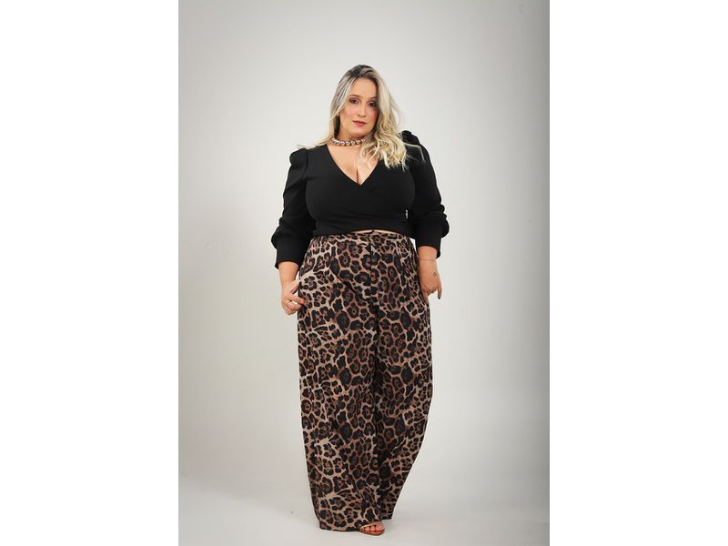 Calça Mafe leopard
