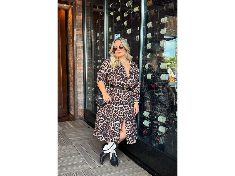 Chemise Thassia Leopard