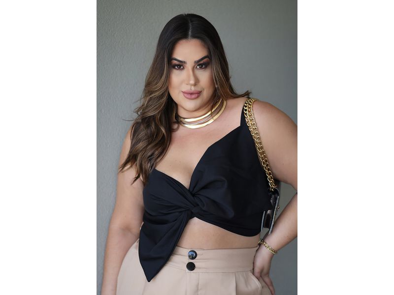 Cropped Chiara Black