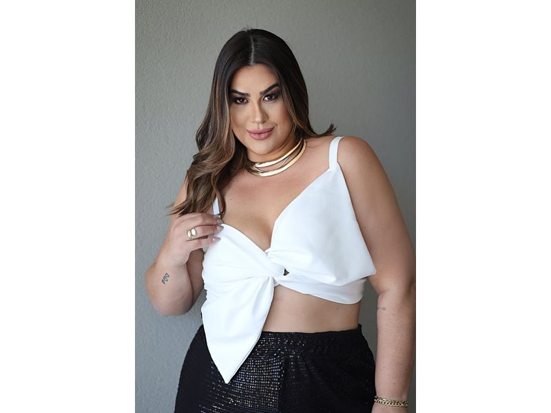 Cropped Chiara White
