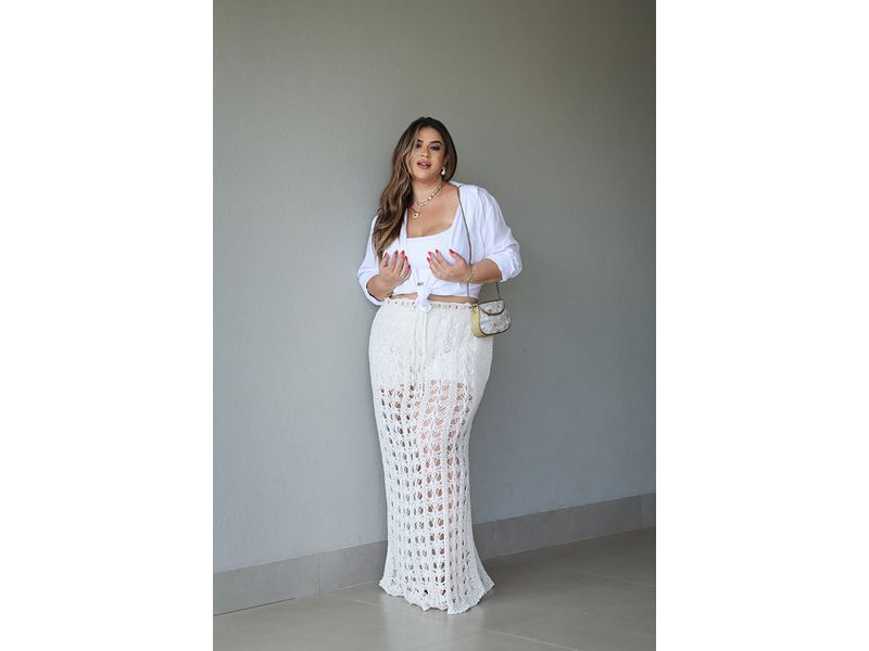 Saia Luiza Cream