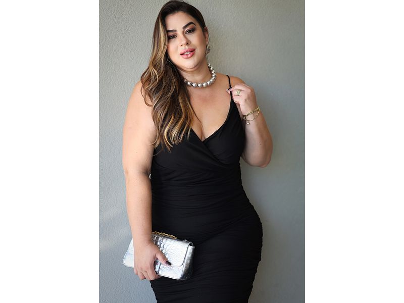 Vestido Cherry Black