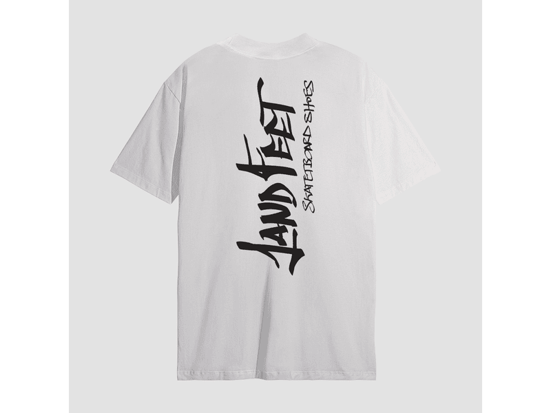 Camiseta Estampada Landfeet Branca Tema Tag