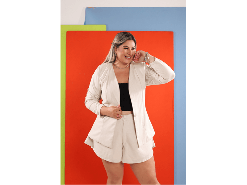 Blazer Leticia cream