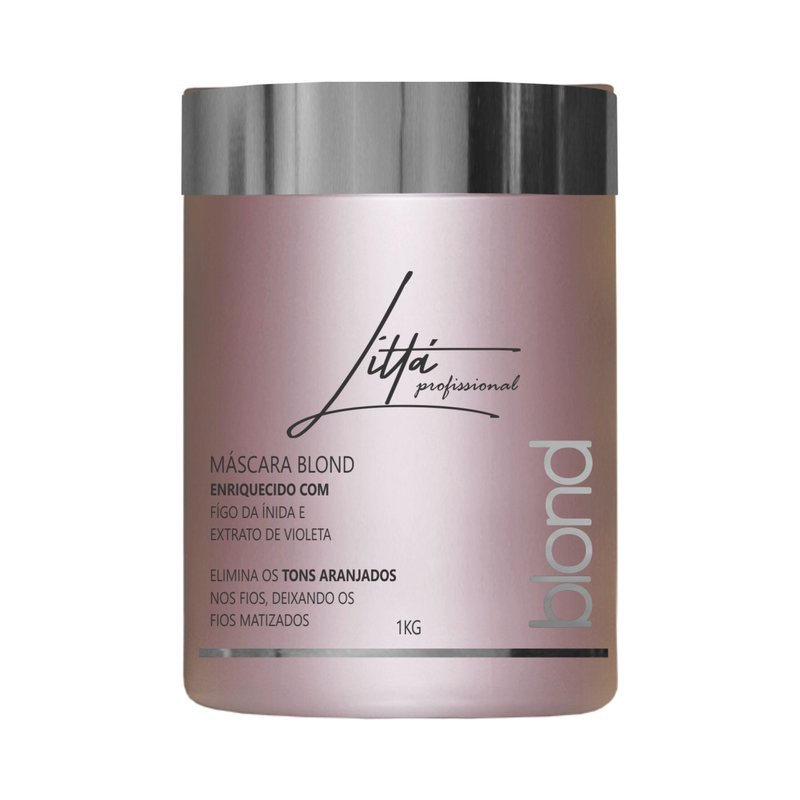Máscara Blond 1KG - Littá Profissional - BELABERE