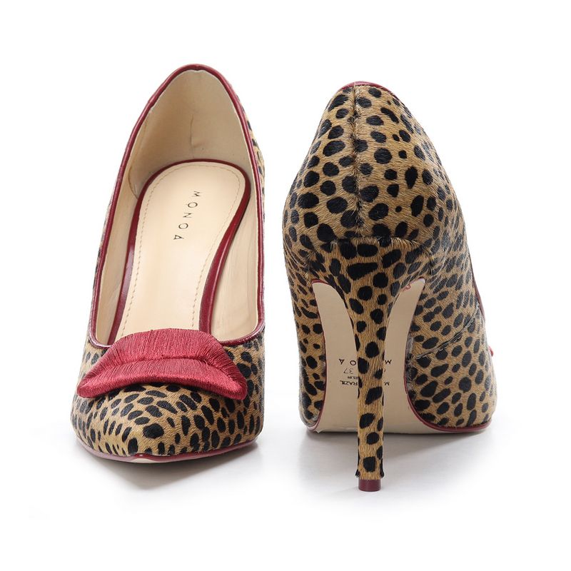 Scarpin leopardo best sale