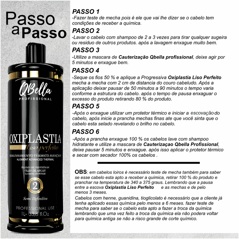 6 Oxiplastia Liso Perfeito 1L