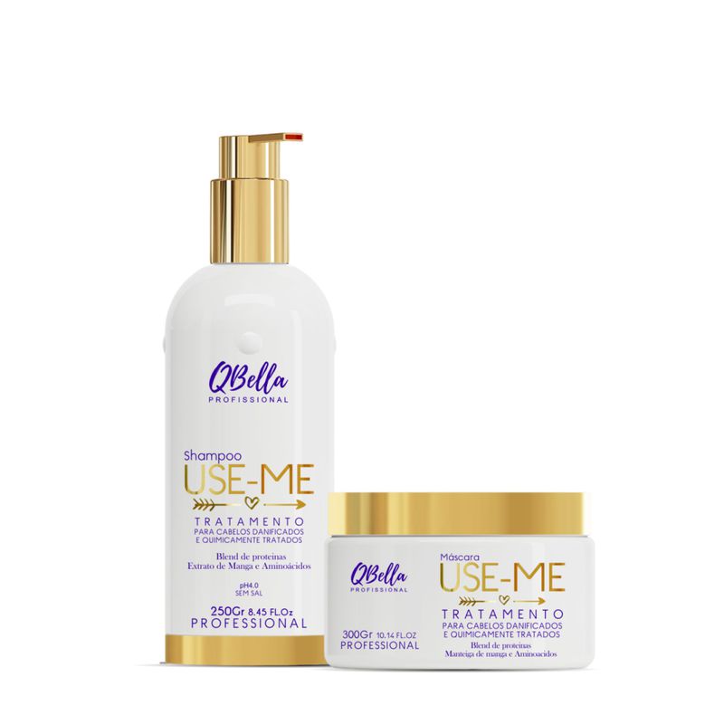 Kit Manutenção home USE-ME Shampoo / Máscara