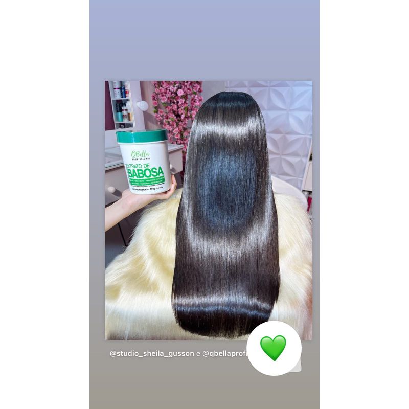 Máscara Extrato de Babosa QBella profissional 1KG