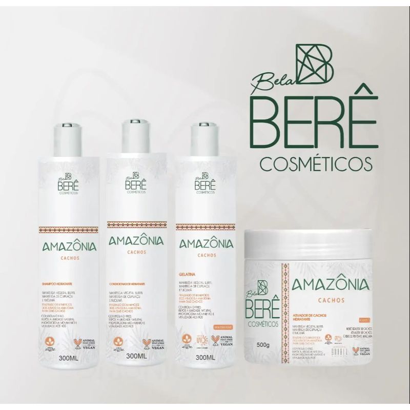 Kit Amazônia 300ml Lançamento Bela Berê - 8091 - BELABERE