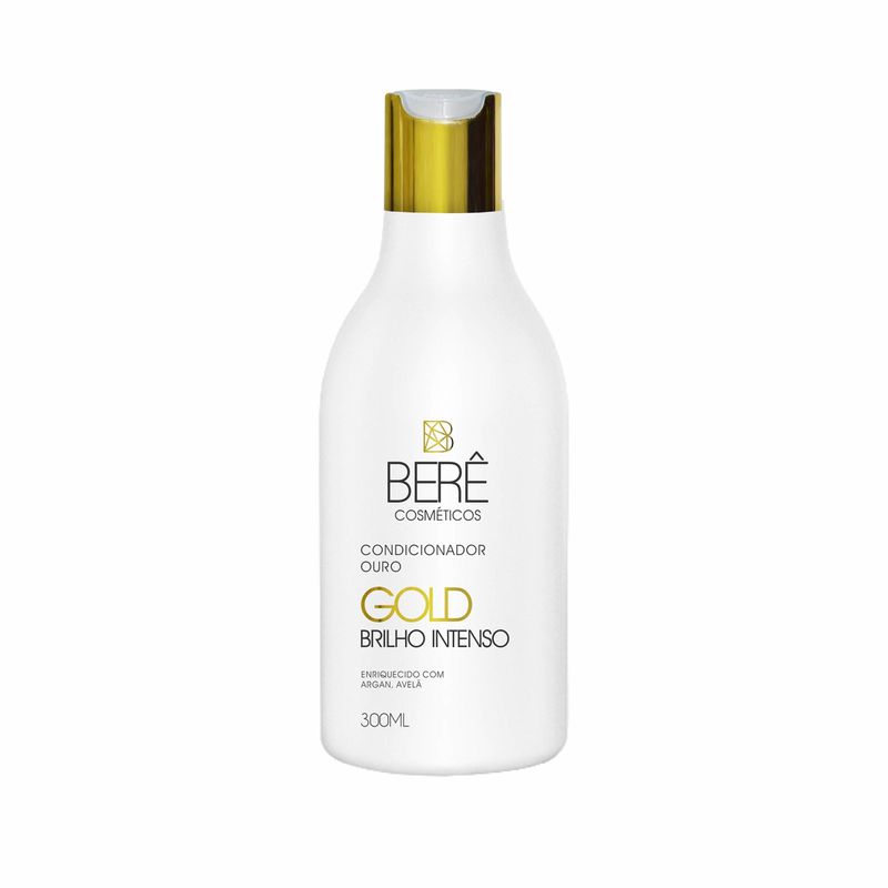 Condicionador GOLD Brilho Intenso 300ml - BELABERE