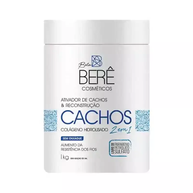Ativador de Cachos com Colágeno Hidrolisado 1KG - BELABERE