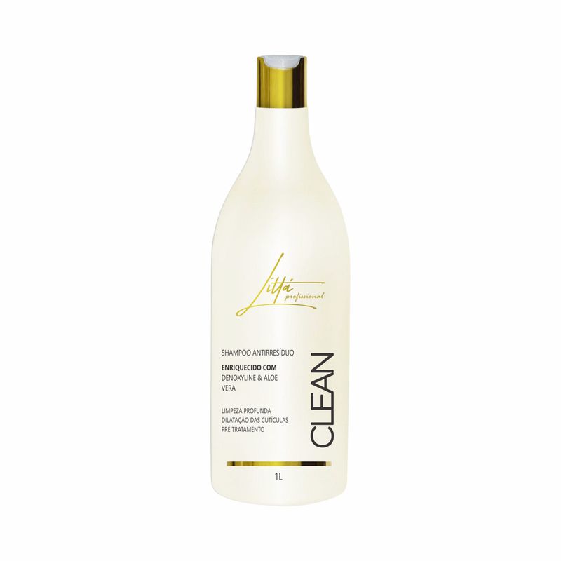 Shampoo Antirresíduo 1L - Littá Profissional - BELABERE