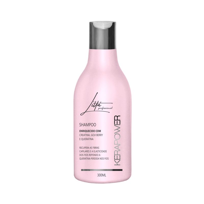 Shampoo Kerapower 300ml - Littá Profissional - BELABERE