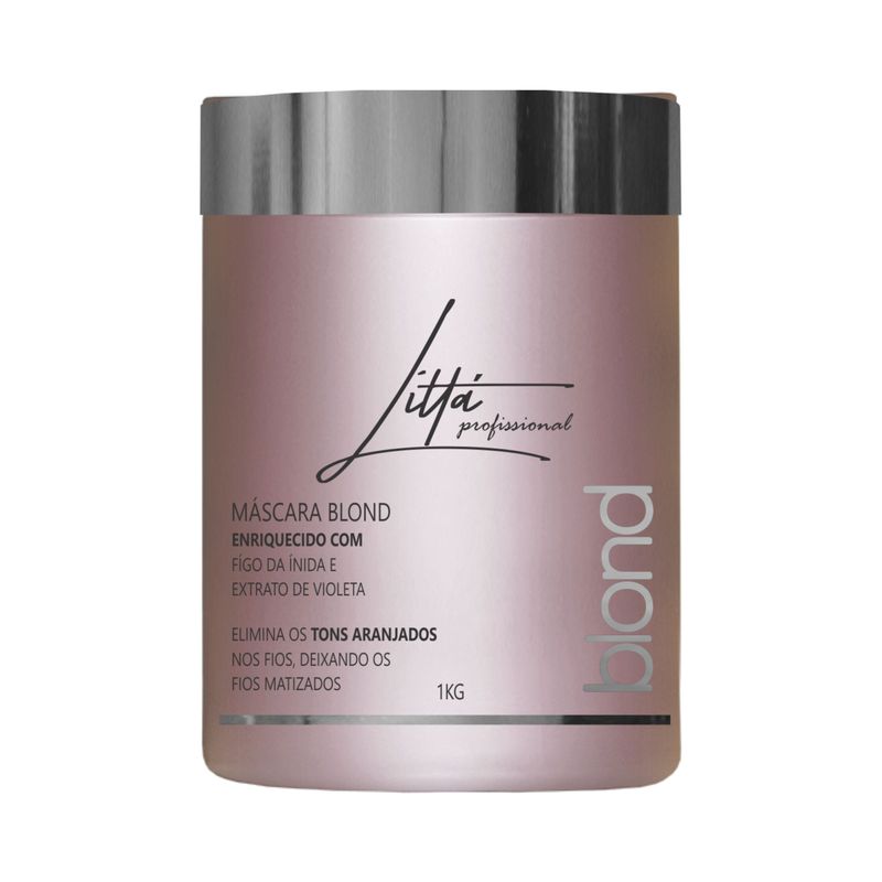 Máscara Blond 1KG - Littá Profissional - BELABERE