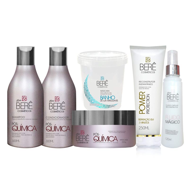 Kit Pós Progressiva e Liso Mágico - BELABERE