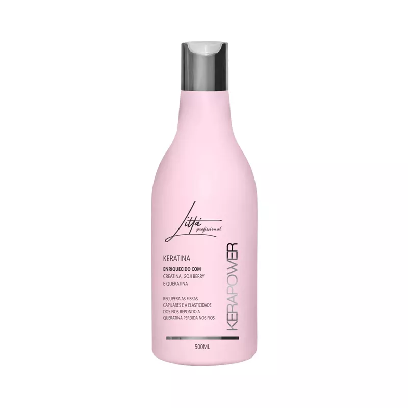 Keratina Kerapower 500ml - Littá Profissional - BELABERE