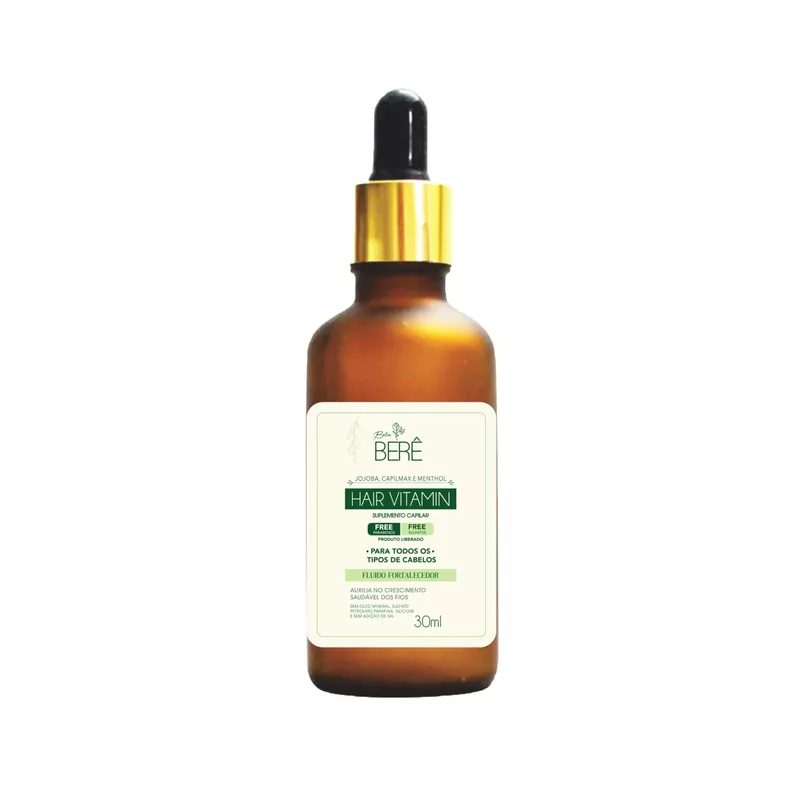 Fluido Fortalecedor Hair Vitamin 30ml - BELABERE