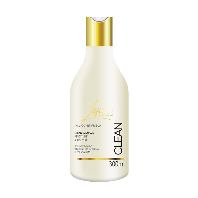 Shampoo Antirresíduo 300ml - Littá Profissional - BELABERE