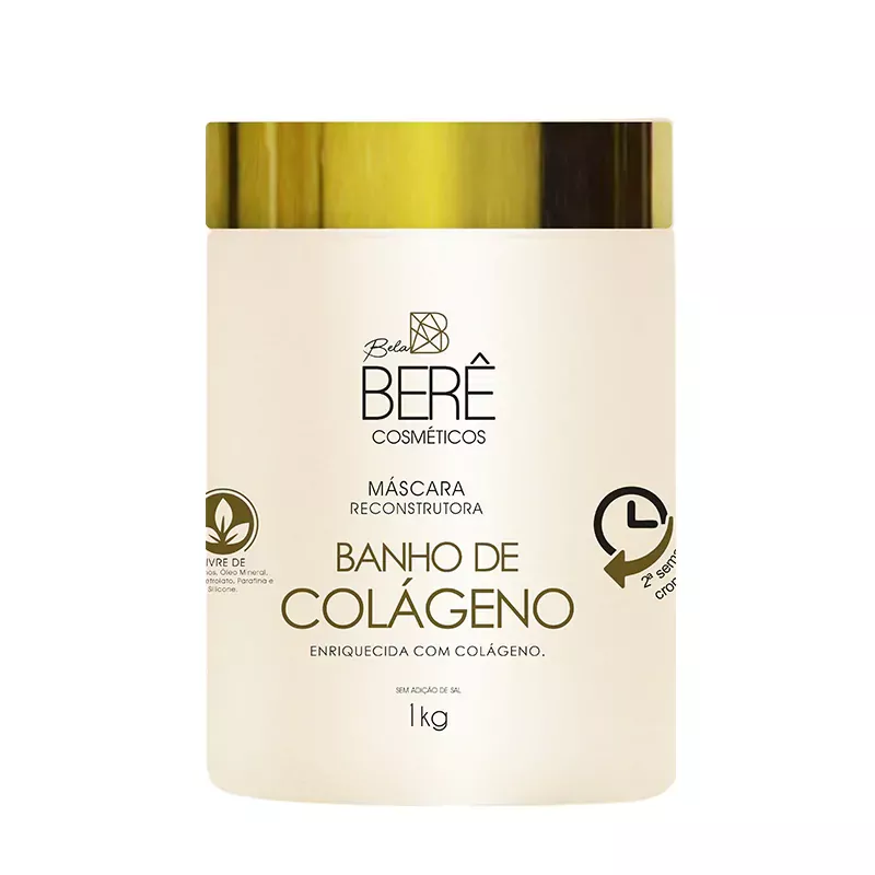 Máscara Reconstrutora Banho de Colágeno 1kg - BELABERE