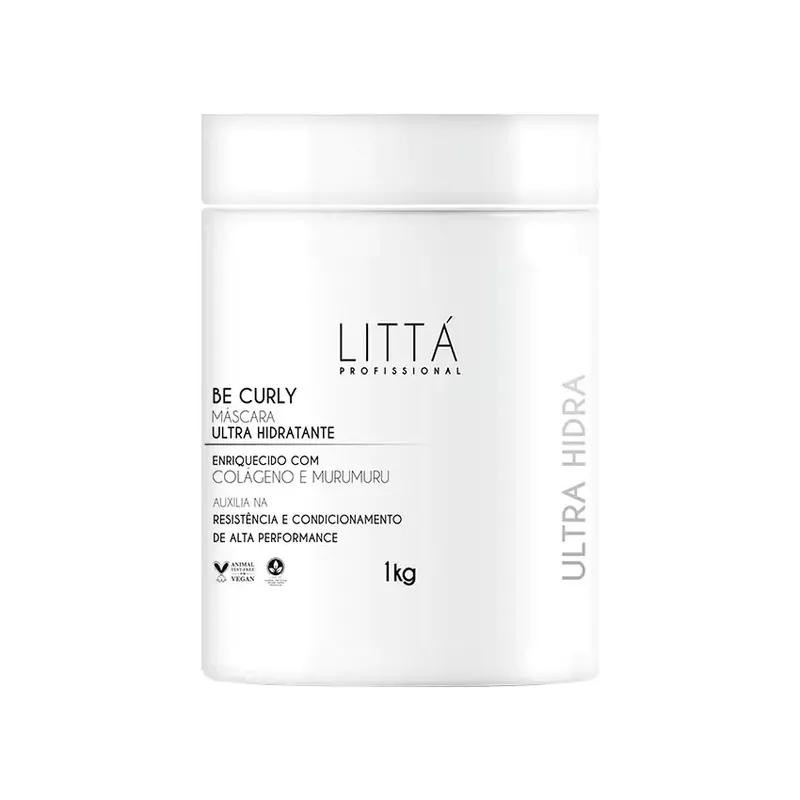 Máscara Be Curly Ultra Hidra - Littá Profissional - BELABERE