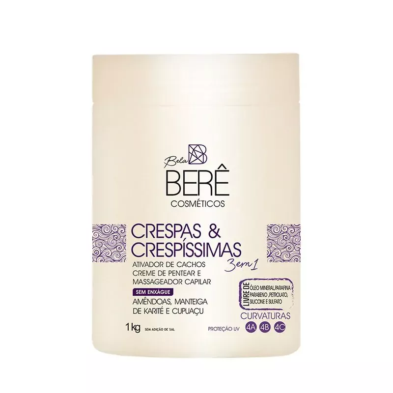 Ativador de Cachos Crespas & Crespíssimas - BELABERE