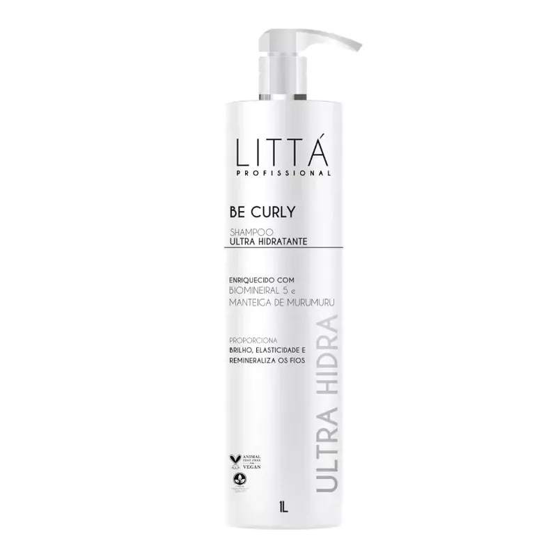 Shampoo Be Curly Ultra Hydra - Littá Profissional - BELABERE