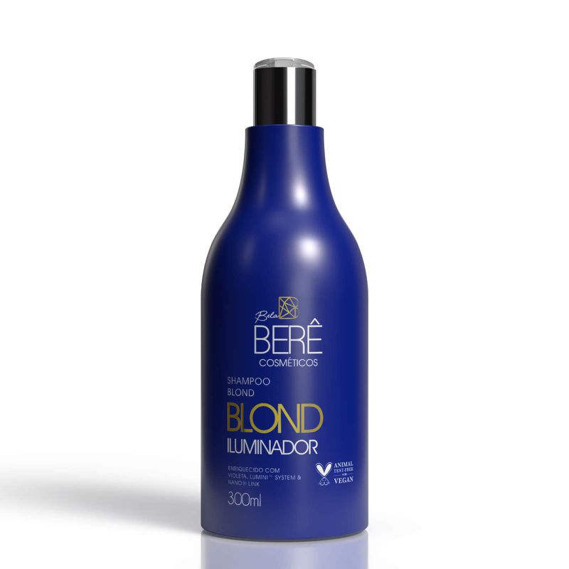 Shampoo Blond Iluminador 300ml - BELABERE