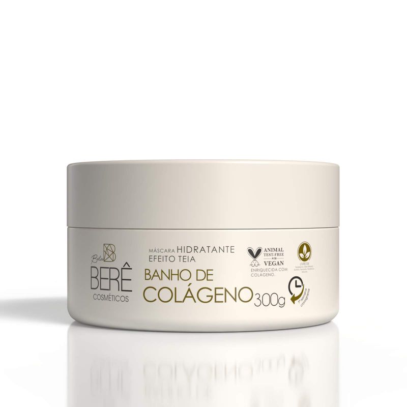 Máscara Hidratante Banho de Colágeno 300g - BELABERE