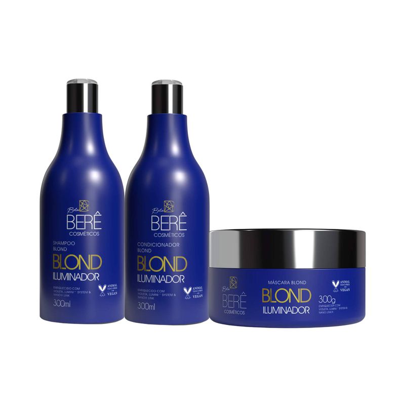Kit Blond Iluminador 300ml - BELABERE