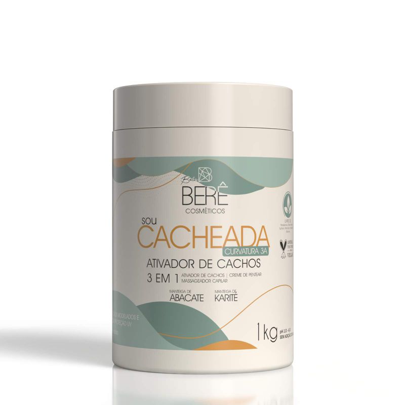 Ativador de Cachos SOU CACHEADA CURVATURA 3A - 1KG - BELABERE
