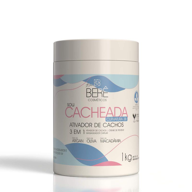 Ativador de Cachos SOU CACHEADA CURVATURA 3B - 1KG - BELABERE