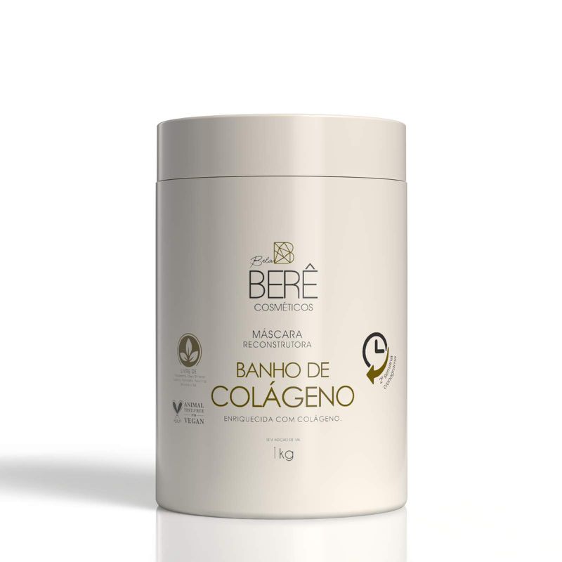 Máscara Reconstrutora Banho de Colágeno 1kg - BELABERE