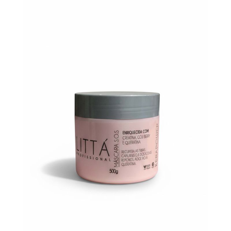 Máscara S.O.S Kerapower 500g - Littá Profissional - BELABERE
