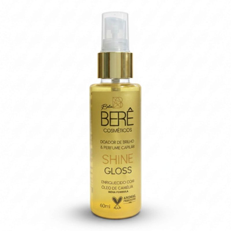 SHINE GLOSS Doador de Brilho & Perfume Capilar 60m - BELABERE