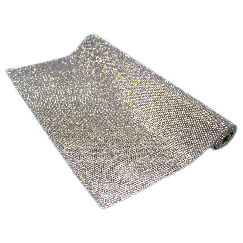 Mini Manta de Strass Premium 24x40cm - Light Peach