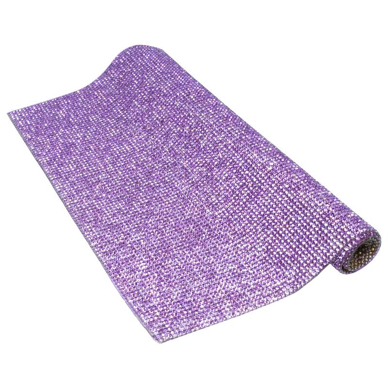 Mini Manta De Strass Infinity 23x40cm - Violeta