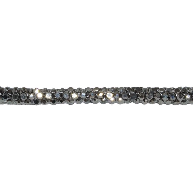 Cordão Bee ss 3,5| Hematite Grafite Silicone 
